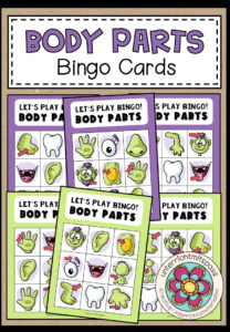 BODY PARTS – Bingo