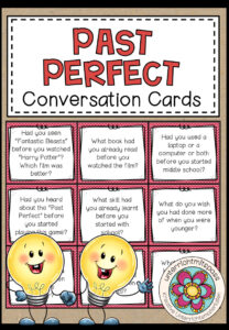 PAST PERFECT – Conversation Cards
