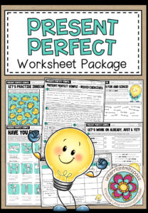 PRESENT PERFECT SIMPLE – Worksheet Package