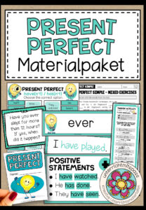 Cover des Pakets „PRESENT PERFECT - Materialpaket“