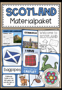 SCOTLAND – Materialpaket