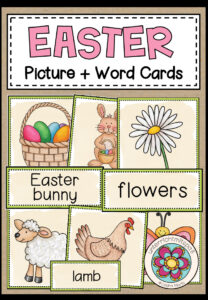 EASTER – Picture + Word Cards