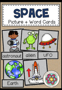 SPACE – Picture + Word Cards