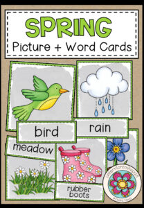 SPRING – Picture + Word Cards