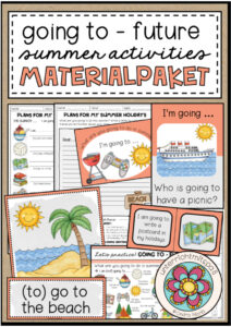 SUMMER ACTIVITIES / GOING TO – FUTURE – Materialpaket