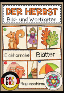DER HERBST – Bild- und Wortkarten (DAF/DAZ)