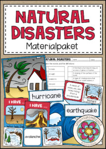 Cover des Pakets „NATURAL DISASTERS - Materialpaket“
