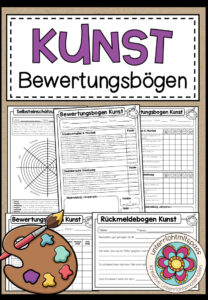 KUNST – Bewertungs- und Reflexionsbögen (auch zum Selbstbearbeiten)