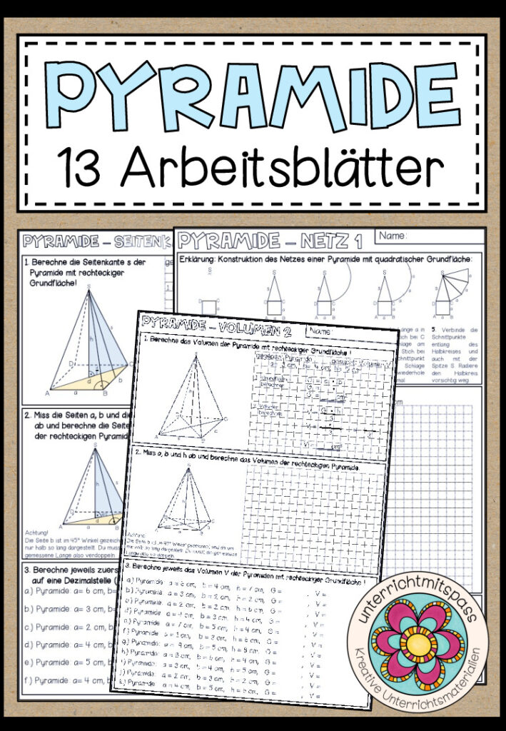 PYRAMIDE – Arbeitsblätter