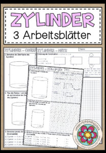 ZYLINDER – Arbeitsblätter