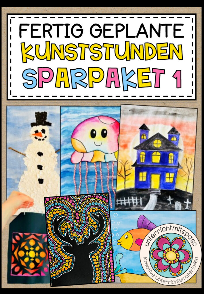 20 fertig geplante Kunststunden – Sparpaket 1