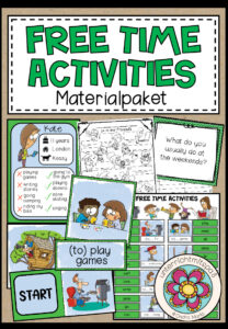 FREE TIME ACTIVITIES (Hobbies) – Materialpaket