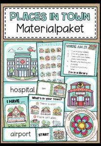 PLACES IN TOWN – Materialpaket