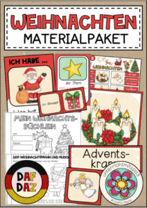 WEIHNACHTEN – Materialpaket (Deutsch)
