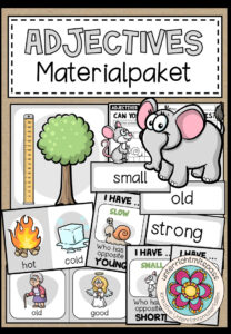 ADJECTIVES (Opposites) – Materialpaket