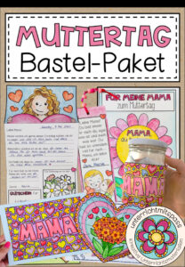 Cover des Pakets „MUTTERTAG - Bastelvorlagen (Materialpaket)“