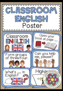 Classroom Phrases – Poster