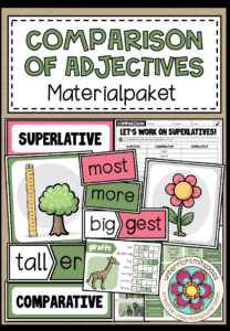 COMPARISON OF ADJECTIVES – Materialpaket (6.-8. Schulstufe)