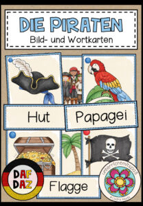 DIE PIRATEN – Bild- und Wortkarten (DAF/DAZ)