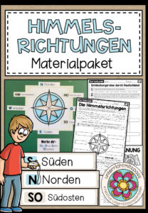 Die Himmelsrichtungen – Materialpaket