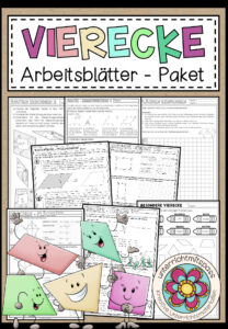 VIERECKE – Arbeitsblätter (Sparpaket)