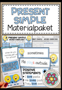 Cover des Pakets „PRESENT SIMPLE - Materialpaket“