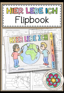 Hier lebe ich – Flipbook (3 Versionen: Deutschland, Österreich, Schweiz)