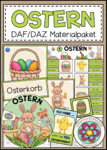 Cover des Pakets „OSTERN - Materialpaket (DAF/DAZ)“