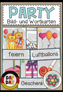 PARTY – Bild- und Wortkarten (DAF/DAZ)