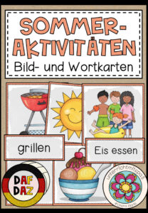 SOMMERAKTIVITÄTEN – Bild- und Wortkarten (DAF/DAZ)
