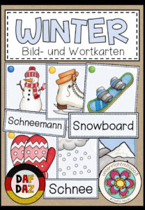 WINTER – Bild- und Wortkarten (DAF/DAZ)