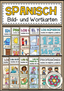 Cover des Pakets „SPANISCH - Bild- und Wortkarten - MEGA PAKET (wachsendes Paket)“
