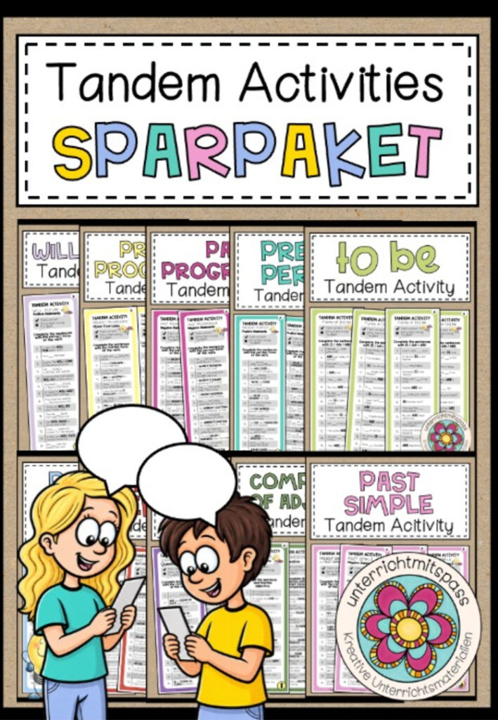 TANDEM ACTIVITIES (Englisch) – Sparpaket (wachsendes Paket)