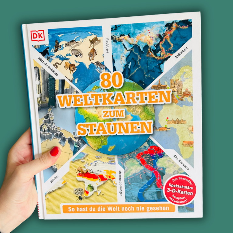Buchempfehlung September: 80 Weltkarten zum Staunen