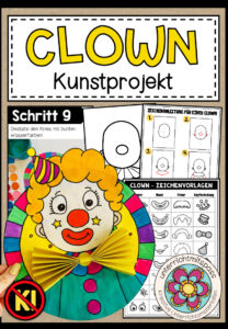 Clown – Kunstprojekt (Karneval / Fasching)