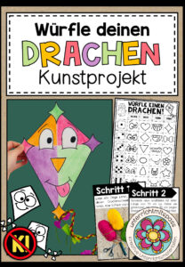 Würfle deinen Drachen – Kunstprojekt