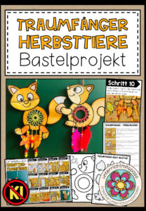 TRAUMFÄNGER (Herbsttiere) – Bastelprojekt