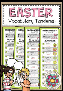 Easter – Vocabulary Tandems (3-fach differenziert)