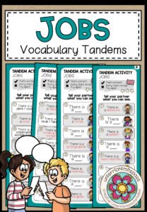 Jobs – Vocabulary Tandems (3-fach differenziert)