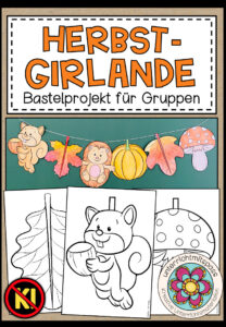 Herbst – Girlande – Bastelprojekt