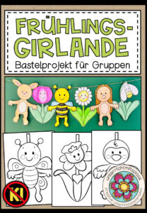 Frühlings-Girlande – Bastelprojekt