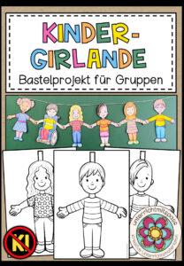 Kinder-Girlande – Bastelprojekt