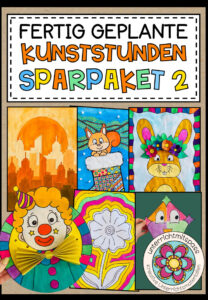 Cover des Pakets „10 fertig geplante Kunststunden - Sparpaket 2 (wachsendes Paket)“