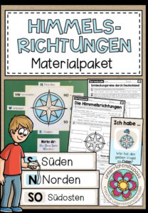 Die Himmelsrichtungen – Materialpaket