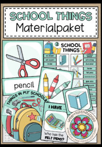 Cover des Pakets „SCHOOL THINGS - Materialpaket“
