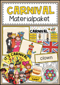 Cover des Pakets „CARNIVAL - Materialpaket (Fasching im Englischunterricht)“