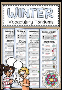 Winter – Vocabulary Tandems (3-fach differenziert)