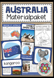 Cover des Pakets „AUSTRALIA - Materialpaket“