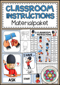 Cover des Pakets „CLASSROOM INSTRUCTIONS - MATERIALPAKET“