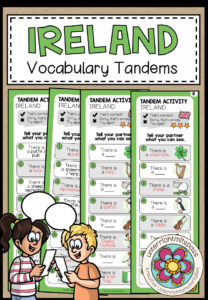 Ireland – Vocabulary Tandems (3-fach differenziert)